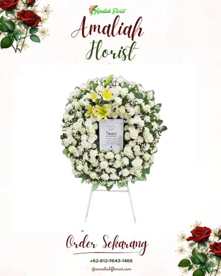 Krans Bunga Duka Peniangan